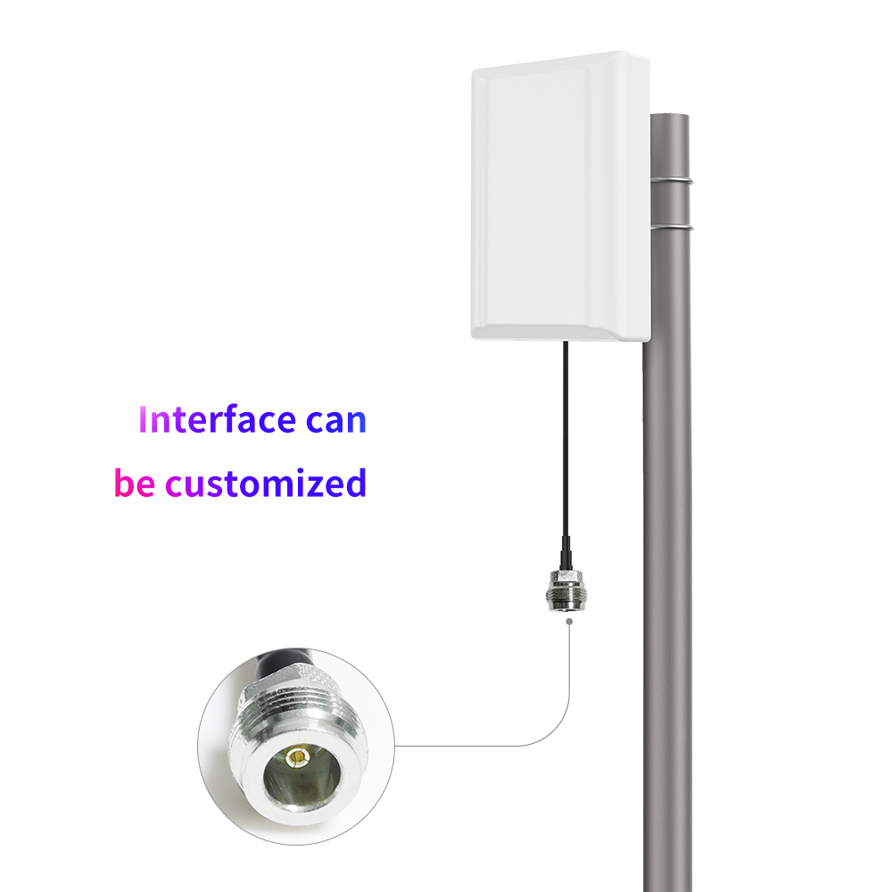 N-Female Connector 17dBi 18dBi Dual Band Wifi 90° 4N 2N Mino Sector Outdoor Panel Antenna