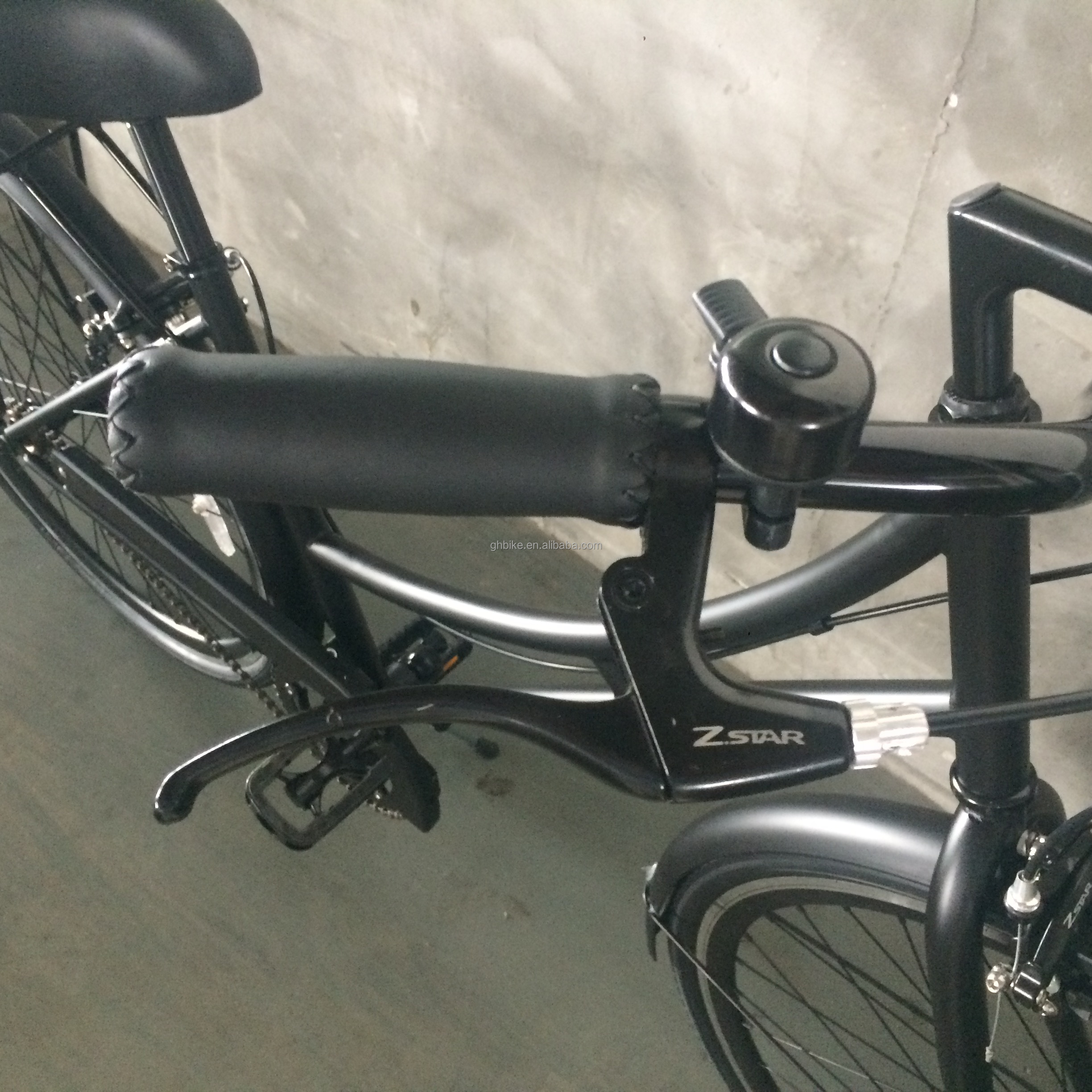1.8m Length CE Europe OEM Logo Hi-Ten Steel Frame Single Speed City Bikes for Women 26inch