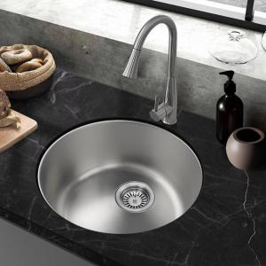 China 20 Gauge Stainless Steel Kitchen Sink Dual Mount With Satin Polished Finish on sale