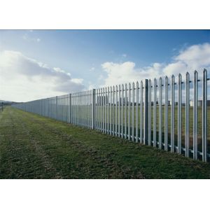 Steel Palisade Fencing Panels