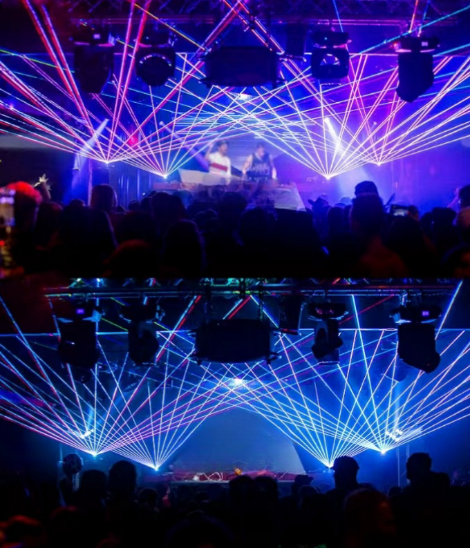 6kg 5-10W RGB Full Color Light Disco Night Club Special Effect Led Stage Lights Outdoor Laser Light Laser Dj