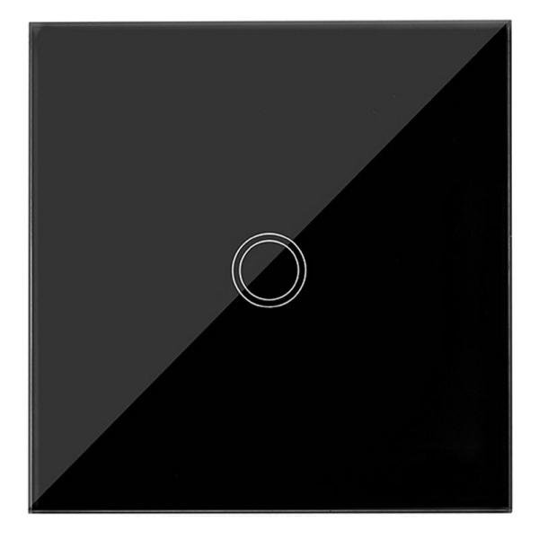 Cheap EU/UK Standard Touch Switch LED Wall Light Switch 170-240V Wireless RF433 Remote Control Smart Switch for sale