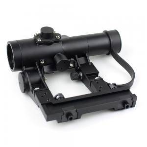 China AK1x24 Military Tactical Scope For Ak 47 Gun Fmc Red Dot Sight With Optical Lens For AK Special Use on sale
