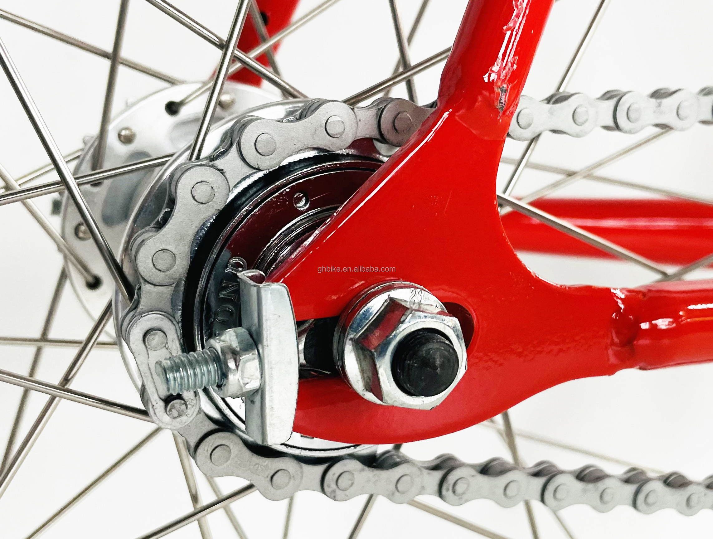 USA OEM Sport Fixie Bikes with Sealed Bearing Hubs and Colorful Hi-Ten Steel Frame