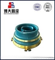 Mn18Cr2 GP300 GP300S Cone Crusher Mantle Concave Parts For Crusher Machine Type Crusher
