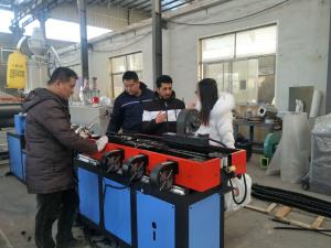 China Plastic Corrugated Pipe Extruder Machine , PE Double Wall Corrugated Pipe Making Machine on sale