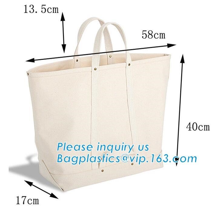 Reusable 100% Cotton Canvas Bag Canvas Tote Bags Convenient Environmentally Grocery Shopping Bags,zipper canvas bag cott