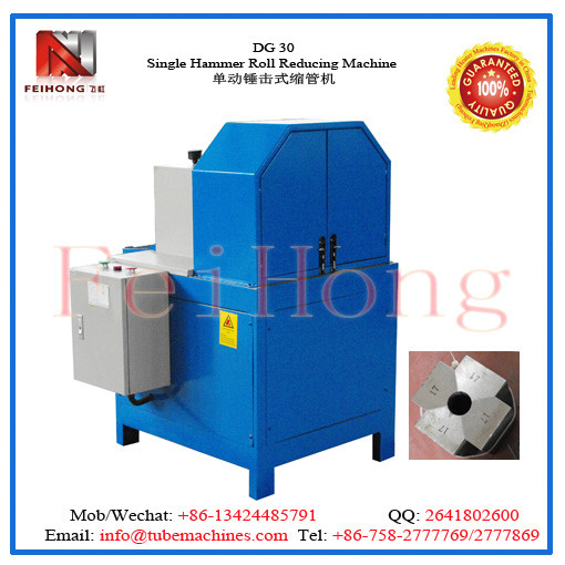 Heating element rotary swaging machine for cartridge heater