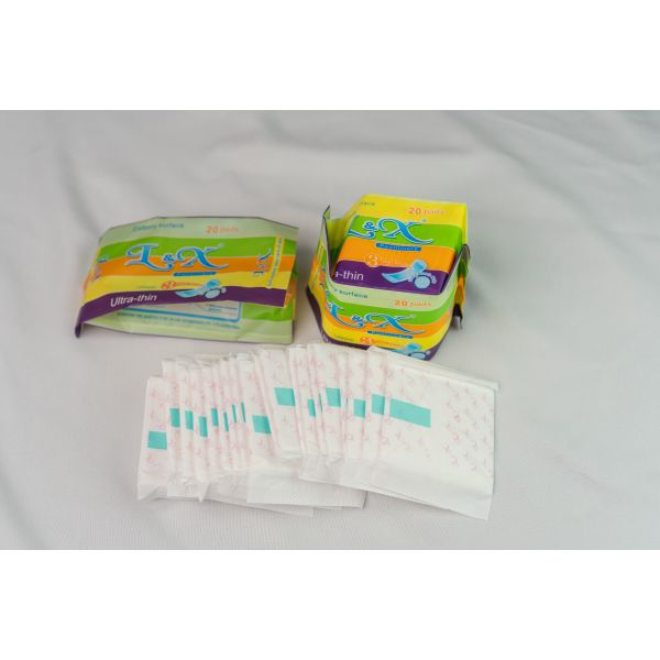 Unscented Organic Pantiliners Ultra Thin Eco Friendly 100 Cotton Pantiliners