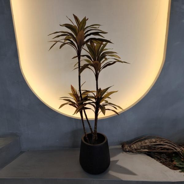 Plastic Green Artificial Plants Indoor / Outdoor Artificial Flowers 140cm