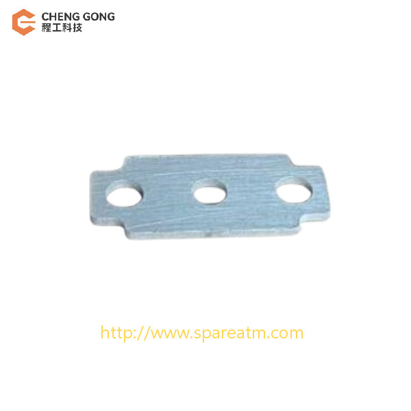 28*12*1.5 NCR S2 Banknote Box Bottom Shell Rivet Fixed Aluminum Parts ATM Machine Parts For NCR Parts