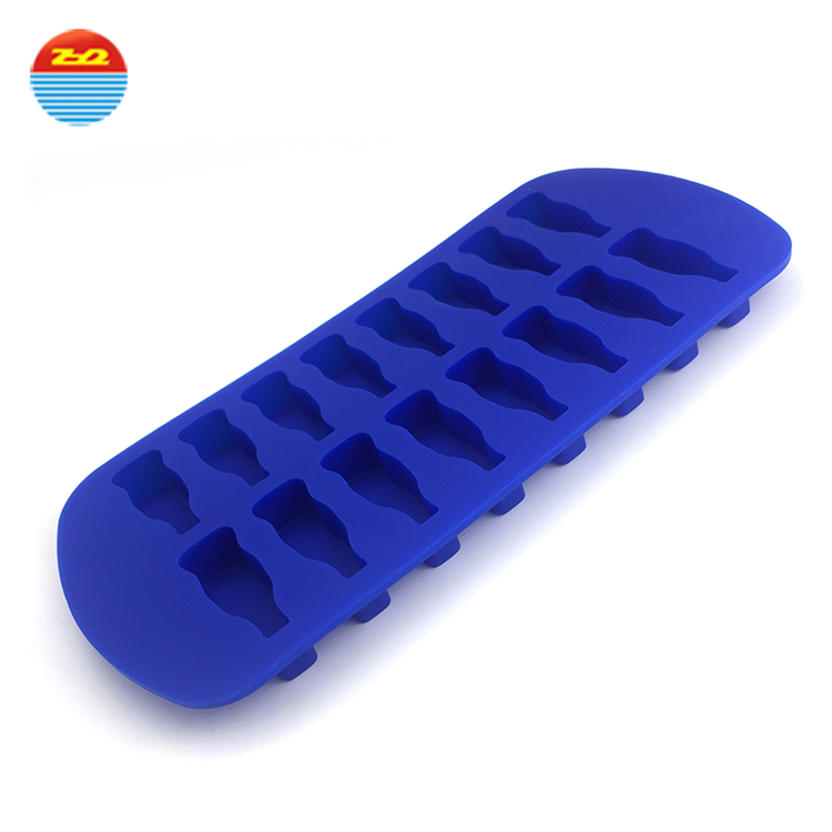 Water Bottle Cylinder Decorative Silicone Ice Cube Trays Multi Purpose Storage Trays
