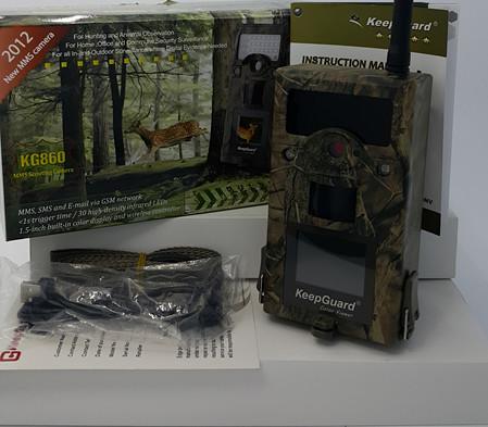 Cheap Email / GPRS / GSM Game Camera , Action Infrared Hunting Camera SMS Inversion Control for sale