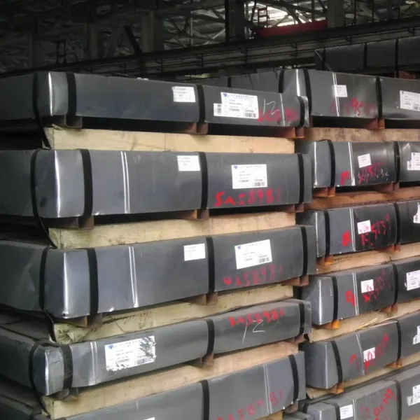 Cold rolled steel coil storage and handling