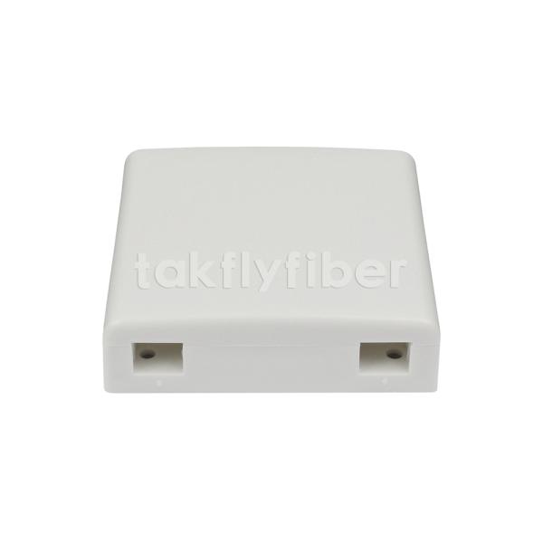 86 Type FTTH Faceplate Box SC APC SC UPC 2 Port Fiber Optic Wall Outlet