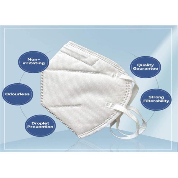 Antibacterial KN95 Face Mask High Efficient 3d Sponge Protection OEM