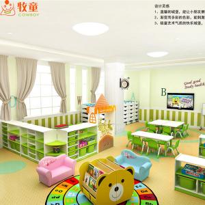 China Pre school furniture sets daycare kids wooden table and chairs for classroom on sale