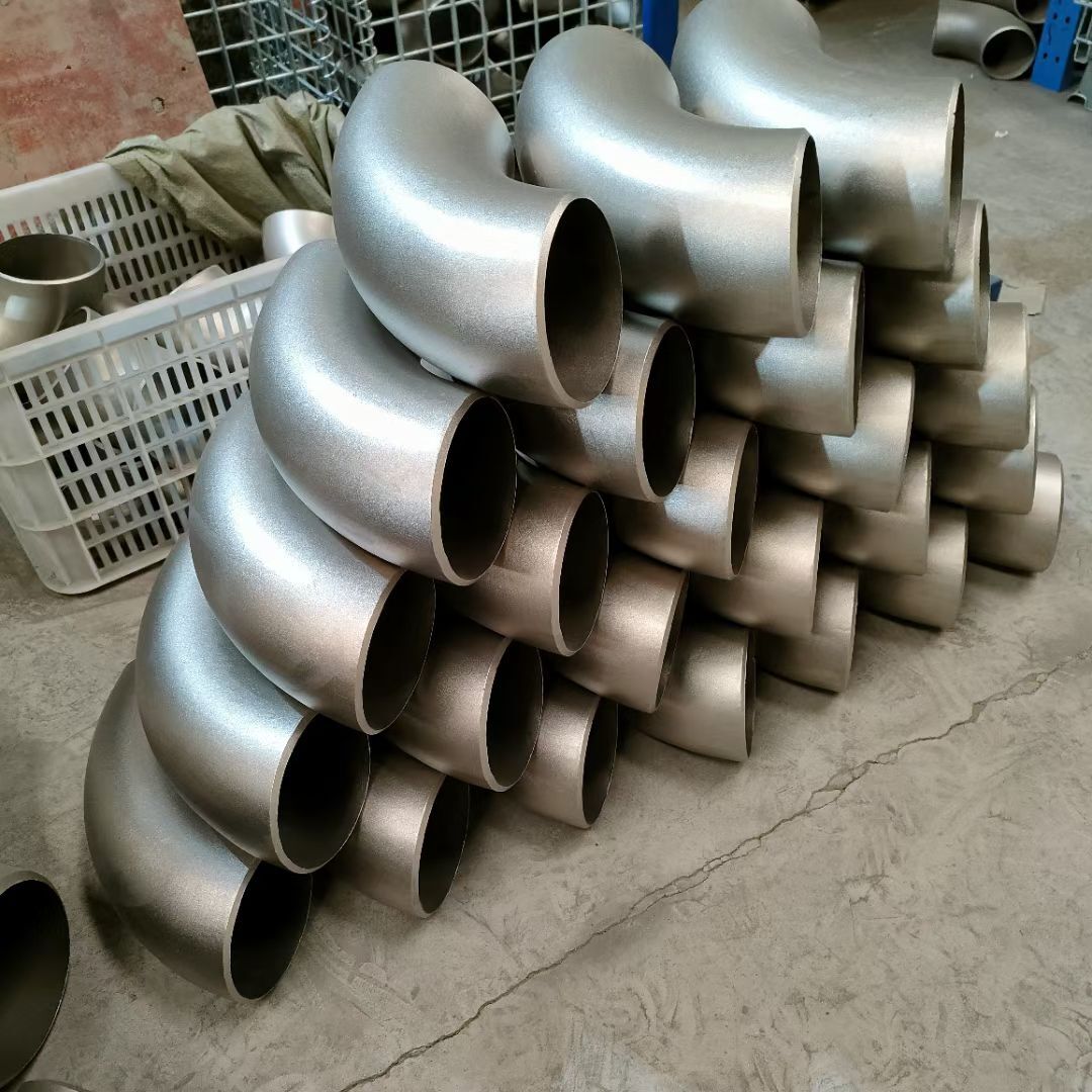 Round Head Code Inconel 718 45 Deg/90 Deg/180 Deg Butt Welding Elbow UNS NO7718 Nickel Alloy Pipe Fittings