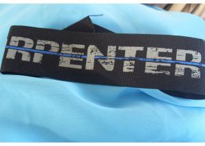 China Durable Screen Printing Tagless Labels , Custom Printed Fabric Labels For Clothes / Hat on sale