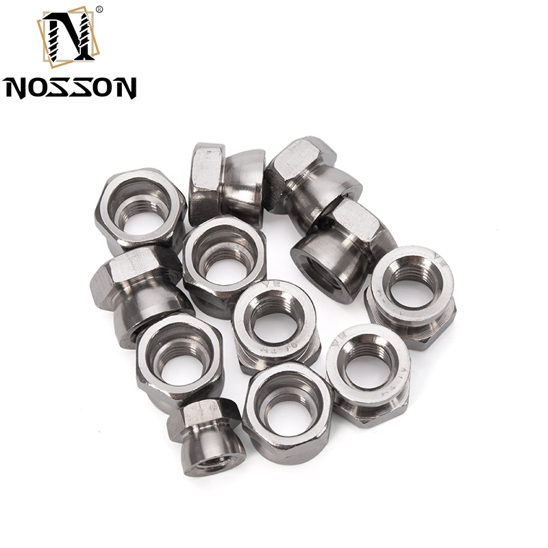 Chrome Plated Anti Theft Nut Stainless Steel 304 18-8 Twist Security Hex Breakaway Tamper Proof Shear Nut for M3 M4 M5 M6 M8 M10 M12