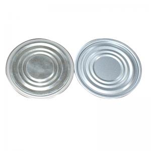 China Food Packing Steel Tinplate Tin Can Lids 153mm Diameter Tin Bottom 0.14mm on sale