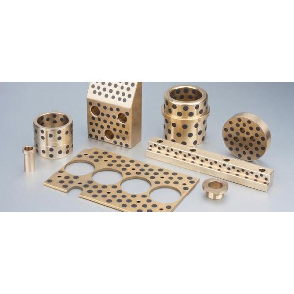 Mould & Injection Copper Self Lube Wear Plates With Graphite Inlaid Bronze Bushings Retainers