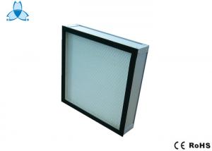 China Aluminum Frame Hepa Filter H14 For Laminar Flow Cabinet , Clean Rooms on sale