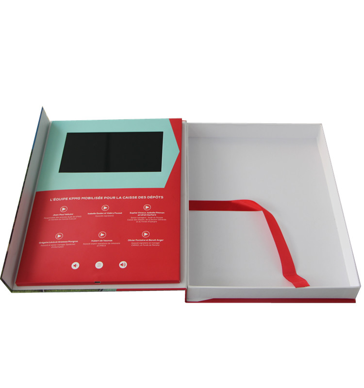 direct mail video player LCD video brochue video presentation box with 4.5/5/7/10.1 inch HD screen