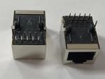 PoE Tab UP Latch Integrated Magnetic RJ45 Connector RoHS Complaint