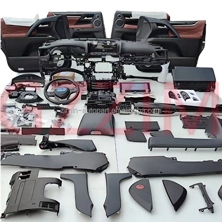 Car Body Kit Lexus LX570 2016 Upgrade To 2021 Entry Luxury Car Interior Parts