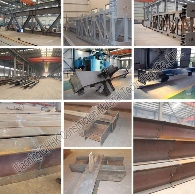 Pre - Engineered Building Workshop Steel Structure Light Steel Prefab Metal Workshop