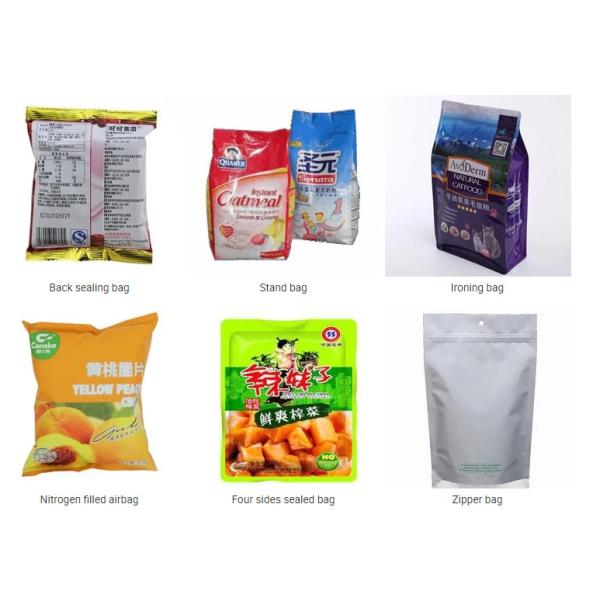 48g 500ml Vertical Flow Pack Machine Form Fill And Seal Machines