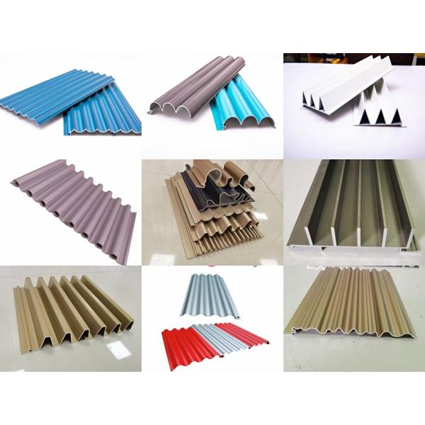 Corrugated Decorative Aluminium Ceiling Panel For Exhibition Showroom