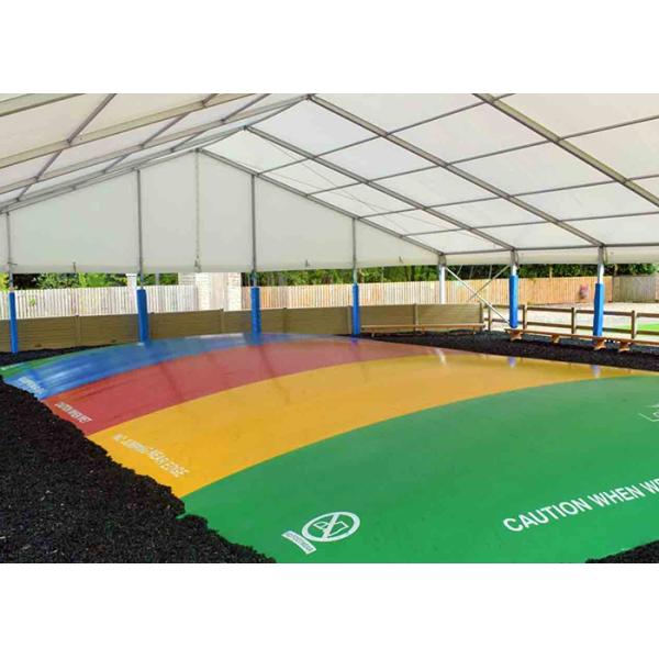 Durable Inflatable Air Jumping Bounce With Silk Printing / Large Inflatable Pillow