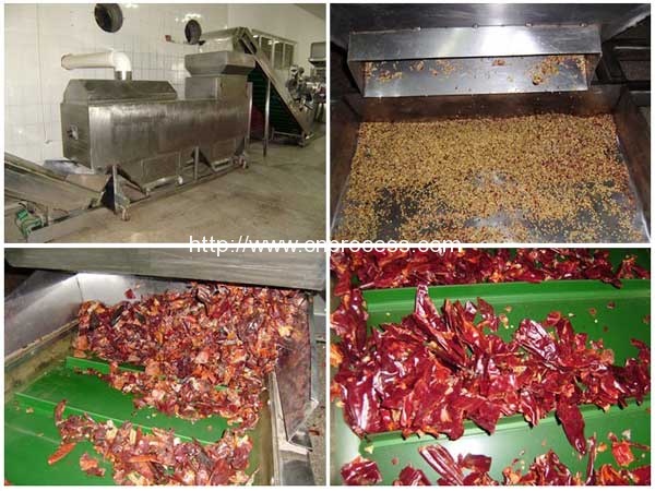 Chili Seeds Removing Machine