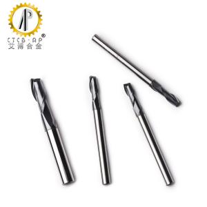 Quality Shank Chamfering 2 Flute Indexable Tungsten Carbide End Mills wholesale