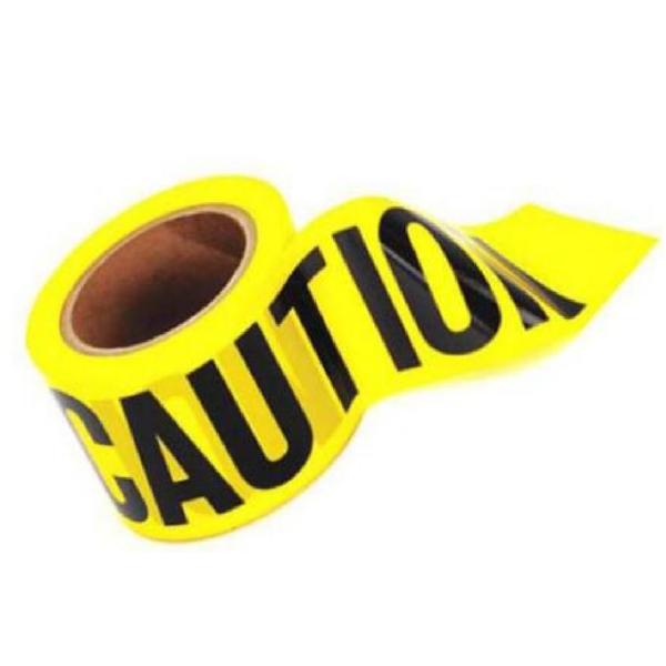 Caution Warning Tape , Static Sensitive Area Caution Tape PE Warning Caution