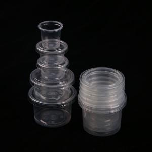 China Lids Plastic Portion Cups Jello Shot Cups For Sampling Sauce Snack on sale