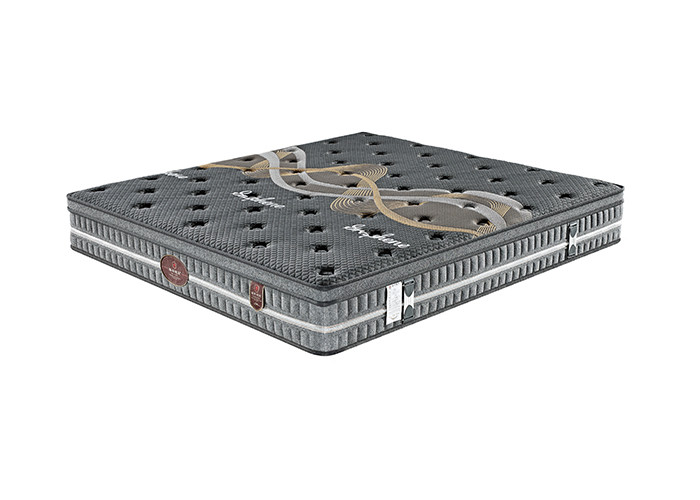 Breathable Soundproof Latex Spring Mattress Anti Decubitus 27cm Height King Size