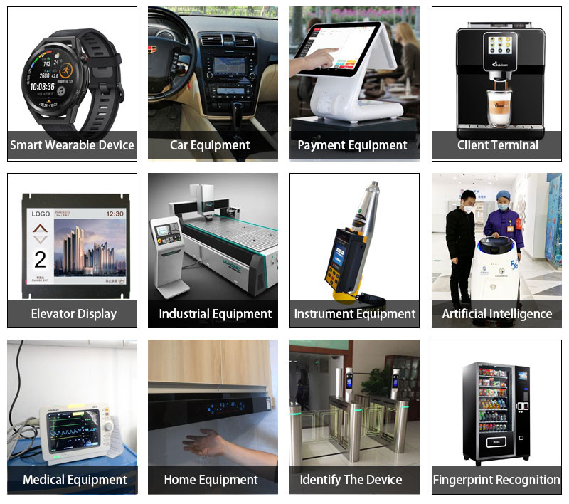 HD Small Touch Screen Display 1024x600 With Resistive Touch Panel