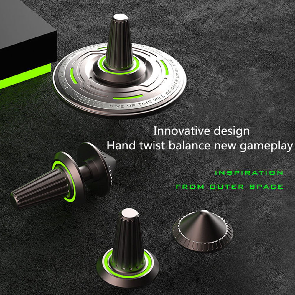 Toys Fingertips Hand Spinner Metal Anti-Anxiety Puzzle for Adults Teens Kids