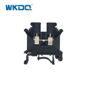 Din Rail JUK 3N Screw Electrical Terminal Block 10AWG Vibration Resistant