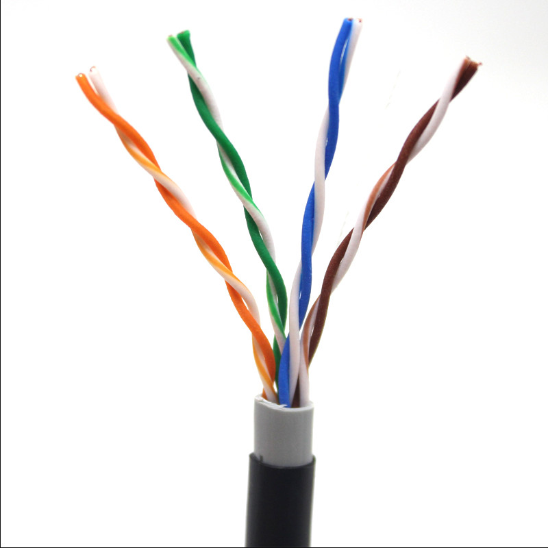 Copper Conductor CCA Cat5e Outdoor Waterproof Ethernet Cable 1000 Ft