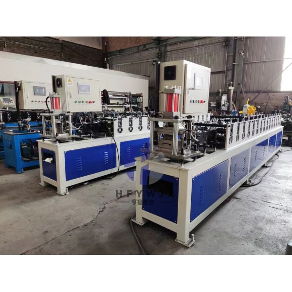 Automatic High Speed Roller Shutter Door Roll Forming Machine With PLC Control System For Industrial Security Gates