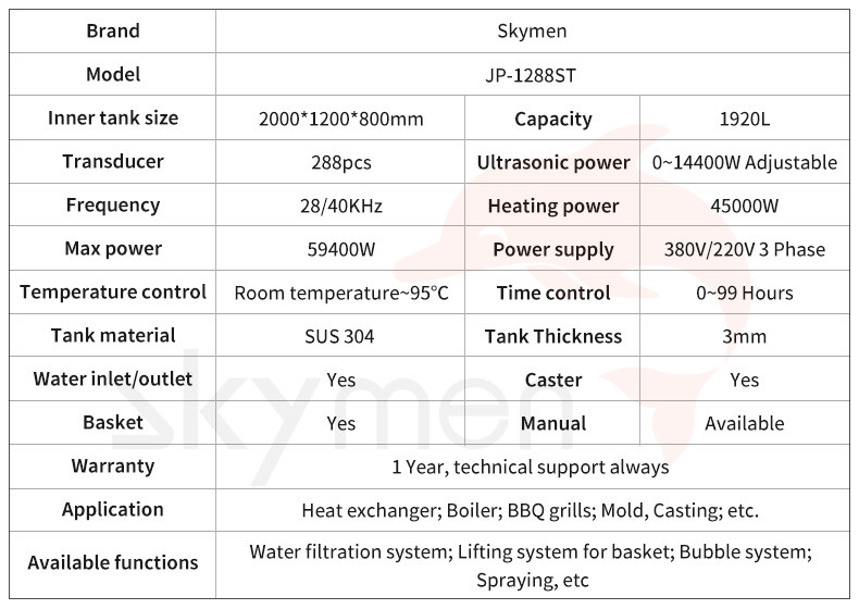 2000 Gallon Ultrasonic Cleaning Bath 28KHz For Large Condenser