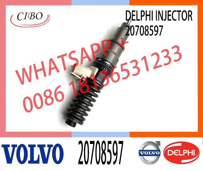 4 PINS Fuel Common Rail Injector 20708597 BEBE4D35001 BEBE4D04001 for VOL REN-AULTT MD11 EURO 3 LOW POWER