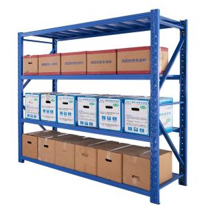 500kg Light Duty Shelf ISO9001 Metal Shelf Rack Assembly Odm