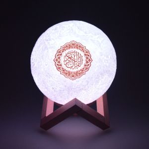 Quality Bluetooth 500mAh Moon Lamp Quran Speaker Equantu Q168 wholesale