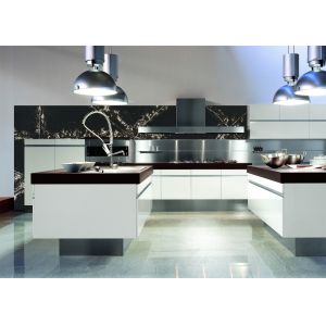 Quality High Density Grey Quartz Kitchen Countertops Polished Engineered Stone Slabs wholesale