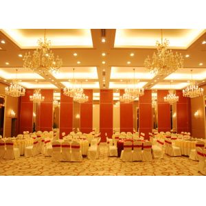 Quality Conference Room Folding Partition Walls Customers Own Material Finish wholesale